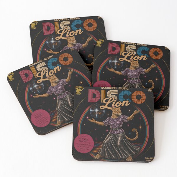 Item preview, Vintage Disco Lioness Album Cover designed and sold by MissTerryWoman.