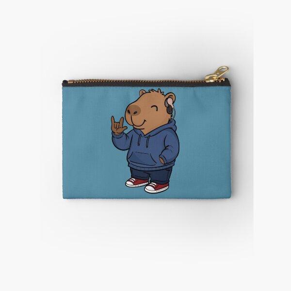 Item preview, Deaf Capybara with Cochlear Implant designed and sold by rmcbuckeye.