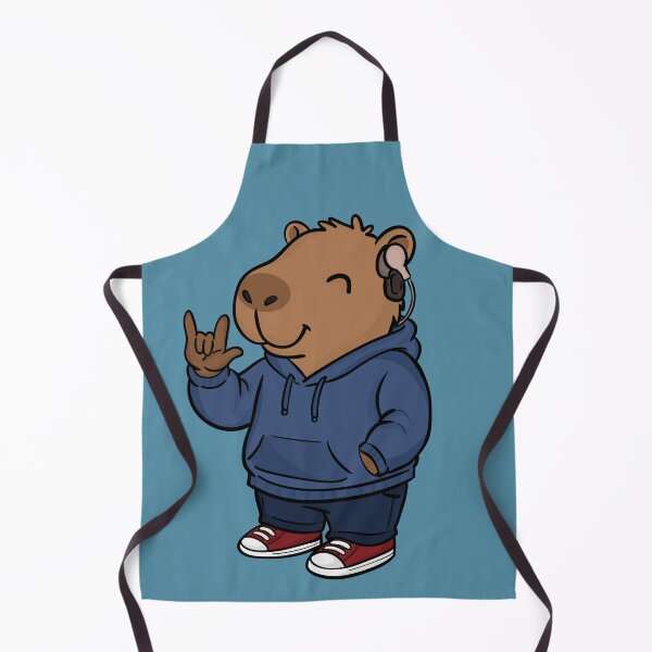 Item preview, Deaf Capybara with Cochlear Implant designed and sold by rmcbuckeye.
