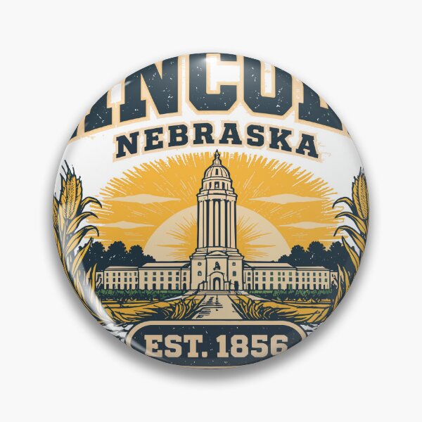 Item preview, Lincoln Nebraska T-Shirt designed and sold by Matinez Pink.