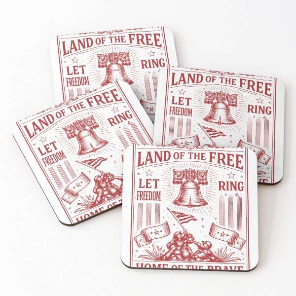 Item preview, Land of the Free, Home of the Brave T-Shirt designed and sold by Matinez Pink.