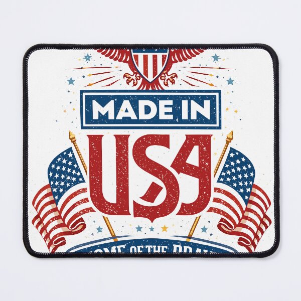 Item preview, Made in USA Patriotic T-Shirt designed and sold by Matinez Pink.