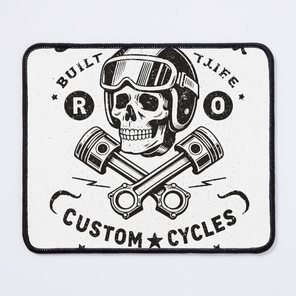 Item preview, Deus Ex Machina Custom Cycles Skull T-Shirt designed and sold by Matinez Pink.