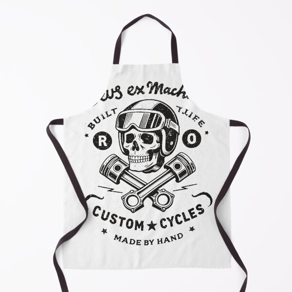 Item preview, Deus Ex Machina Custom Cycles Skull T-Shirt designed and sold by Matinez Pink.