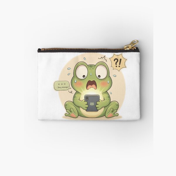 Item preview, Frog Oversharing Social Anxiety Cute Mood designed and sold by Sadia  Jannat.