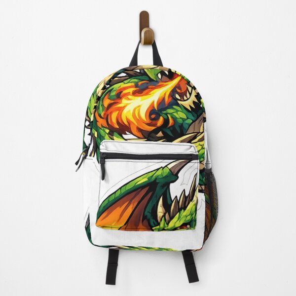 Item preview, Mighty Dragon Mascot - Mythical Fire-Drake Anime Style Graphic designed and sold by Sticker Hubs.