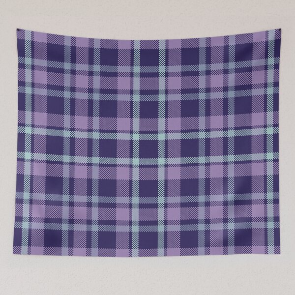 Item preview, Purple Lavender Plaid Seamless Textile Pattern designed and sold by PowerAntShop.