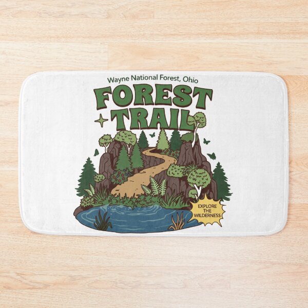 Item preview, Wayne National Forest, Ohio Forest + Trail Explore The Wilderness Hiking Adventure designed and sold by Simsimah26Parks.