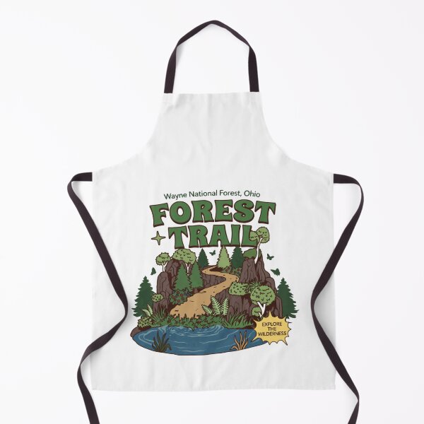 Item preview, Wayne National Forest, Ohio Forest + Trail Explore The Wilderness Hiking Adventure designed and sold by Simsimah26Parks.