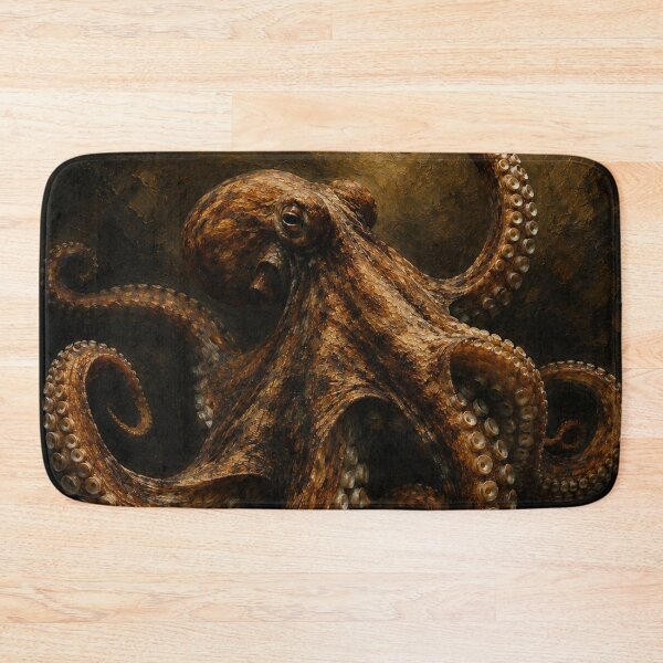 Item preview, Golden Depths: Baroque Octopus designed and sold by Kimberly Palmer.