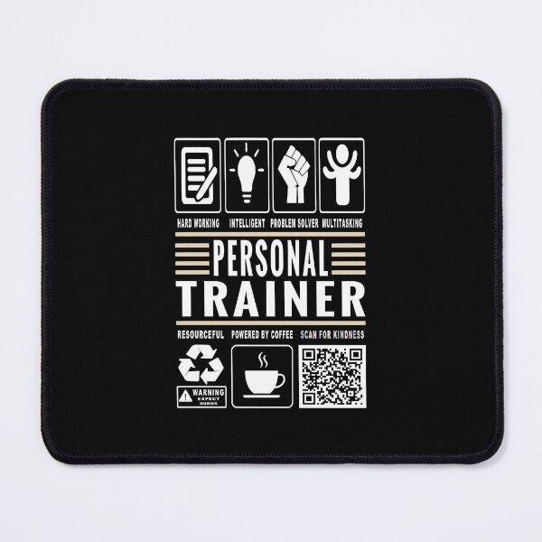 Item preview, Funny Certified Personal Trainer Job Description Icons QR Code designed and sold by MerchMaxxing.
