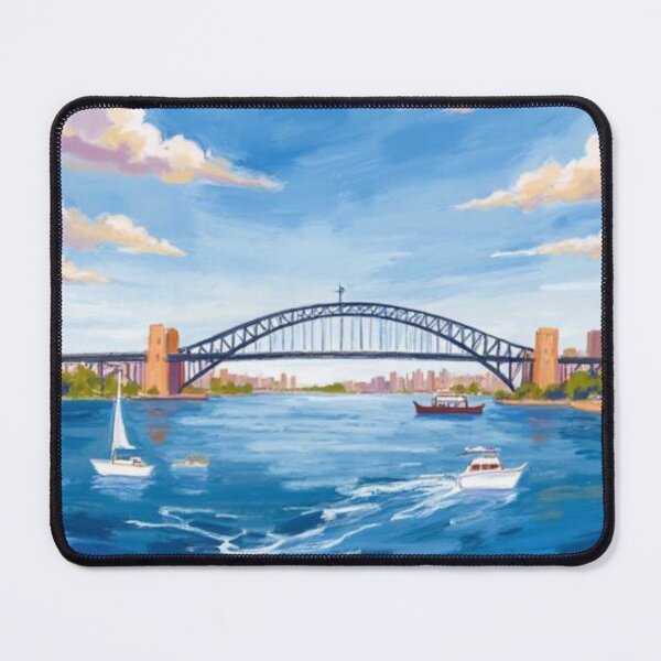 Item preview, australia bridge oil painting designed and sold by cloudzer0000.