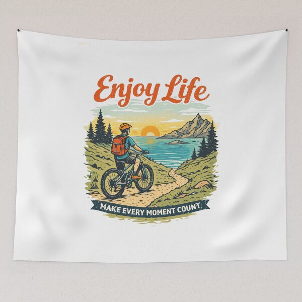 Item preview, Mountain Bike Adventure T-Shirt designed and sold by Matinez Pink.
