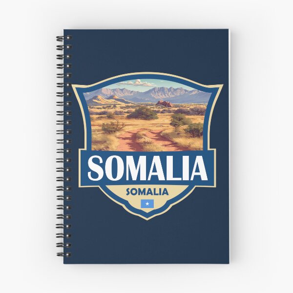 Item preview, Somalia Illustration Retro Badge designed and sold by KrisSidDesigns.