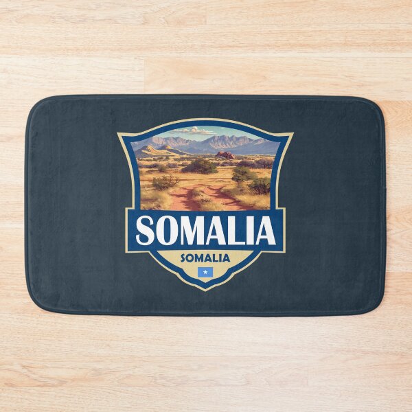 Item preview, Somalia Illustration Retro Badge designed and sold by KrisSidDesigns.