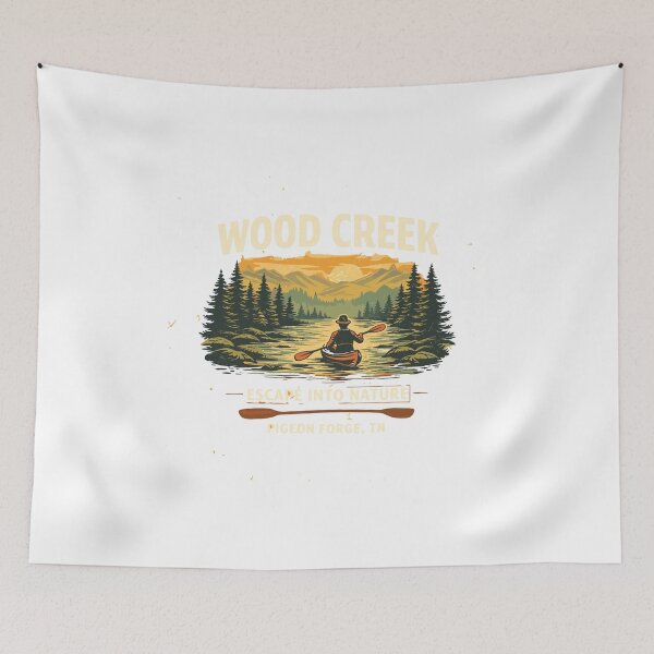 Item preview, Wood Creek Nature Adventure T-Shirt designed and sold by Matinez Pink.