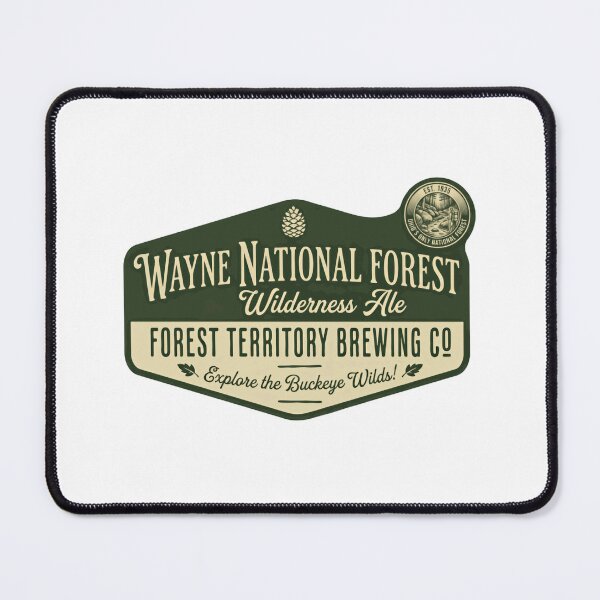 Item preview, Wayne National Forest Wilderness Ale Forest Territory Brewing Co Explore The Buckeye Wilds! Ohio National Forest Craft Beer Outdoors designed and sold by Simsimah26Parks.