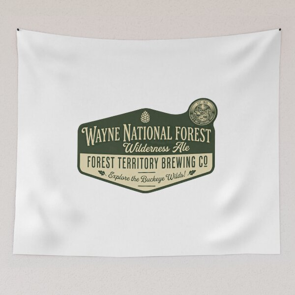 Item preview, Wayne National Forest Wilderness Ale Forest Territory Brewing Co Explore The Buckeye Wilds! Ohio National Forest Craft Beer Outdoors designed and sold by Simsimah26Parks.