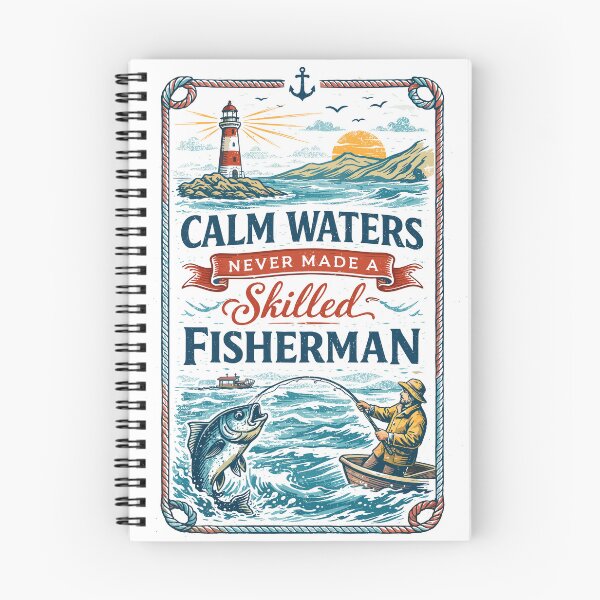 Item preview, Camiseta de aventura de pesca designed and sold by Matinez Pink.