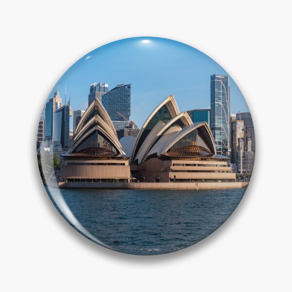 Item preview,  Sydney City Skyline from the Harbour - Global Icon | Modern Australian Fine Art designed and sold by Ross.A.Campbell.