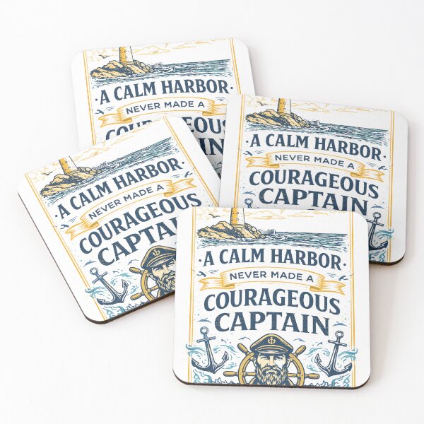 Item preview, Nautical Courage Captain T-Shirt designed and sold by Matinez Pink.