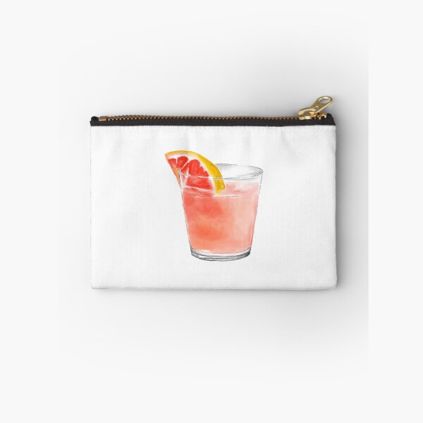 Item preview, Refreshing Pink Grapefruit Citrus Cocktail Watercolor Painting designed and sold by Nickmeil26.