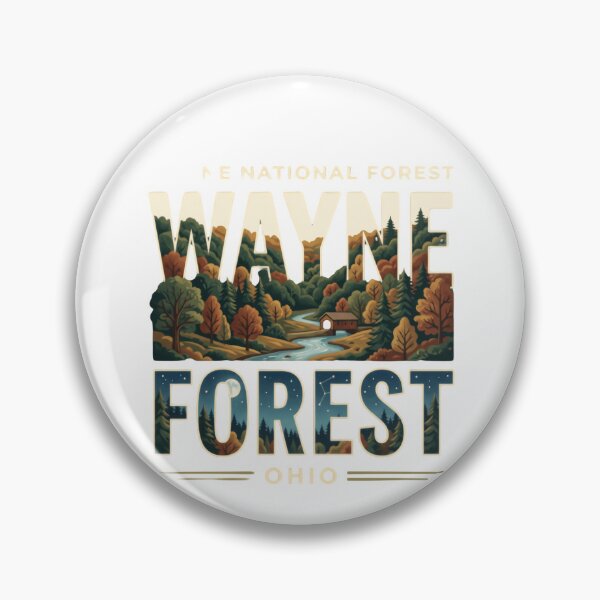 Artikelvorschau, Ne National Forest Wayne Forest Ohio Wanderer Camper Naturforscher entworfen und verkauft von Simsimah26Parks.