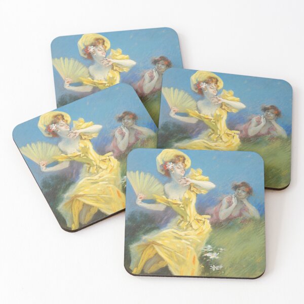 Item preview, Impressionist Vintage Painting Women for Romantic Wall Art Lovers designed and sold by RickE.