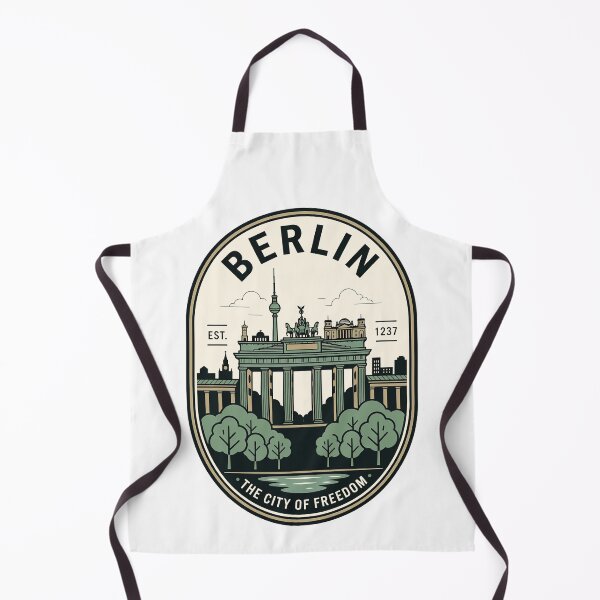 Item preview, Vintage Berlin Germany Skyline Travel Badge designed and sold by k3rstman1.