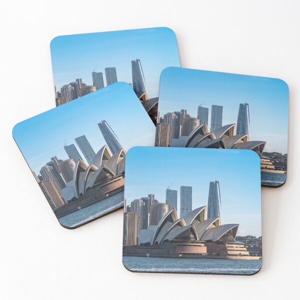 Item preview, Sydney City Skyline from the Harbour - Global Icon | Modern Australian Fine Art designed and sold by Ross.A.Campbell.