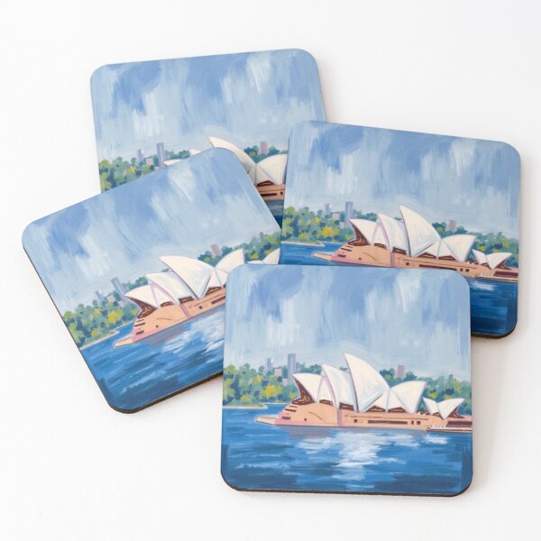 Item preview, Sydney opera house oil painting designed and sold by cloudzer0000.