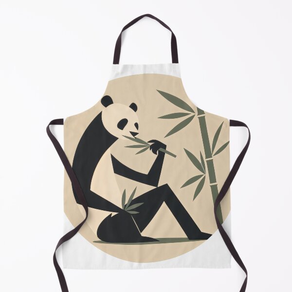 Item preview, T-Shirt - Sticker - Minimalist Panda Harmony designed and sold by ForeverPrintsOK.