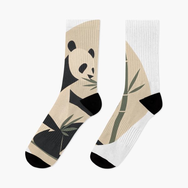 Item preview, T-Shirt - Sticker - Minimalist Panda Harmony designed and sold by ForeverPrintsOK.