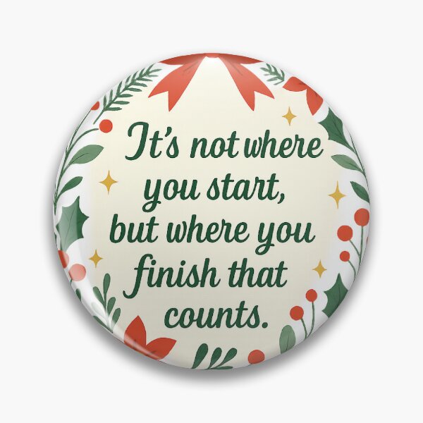 Item preview, It's not where you start stickers designed and sold by G2k Freestyle Designs.