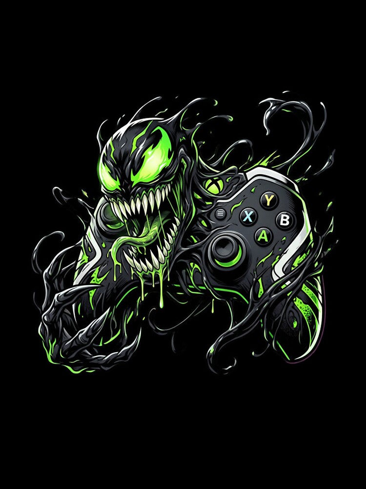 Thumbnail 4 of 4, iPhone Case, Venomized Gaming Controller designed and sold by Stickersdevelop.