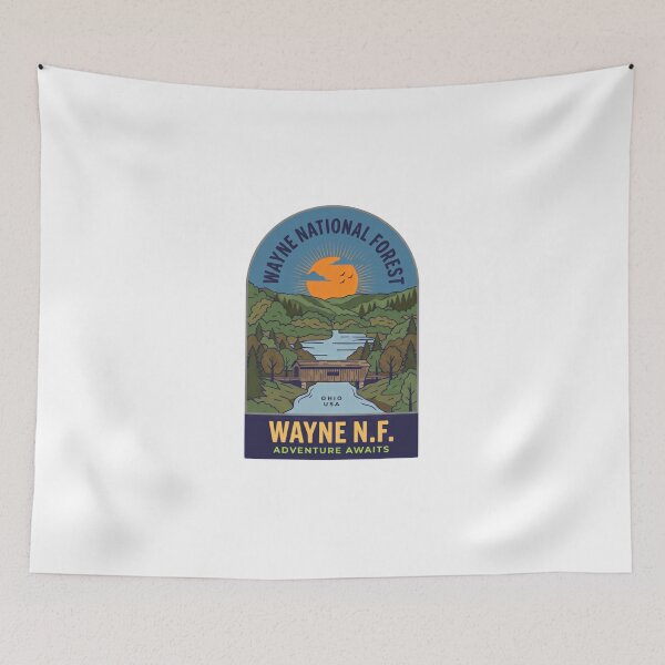 Item preview, Wayne National Forest Ohio Usa Wayne N.F. Adventure Awaits Outdoor Explorer designed and sold by Simsimah26Parks.