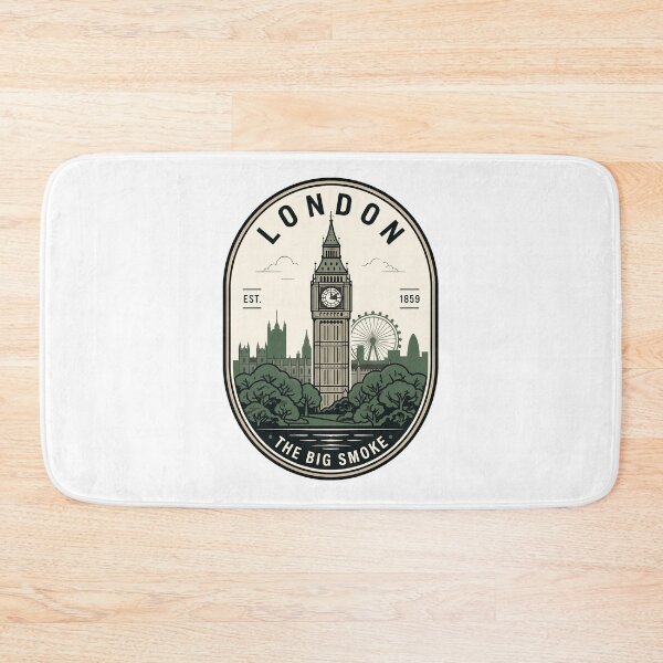 Item preview, Vintage London Skyline Big Ben Travel Badge designed and sold by k3rstman1.