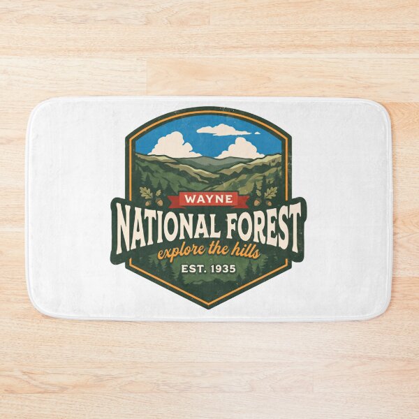 Item preview, Wayne National Forest Explore The Hills Ohio Hiking Camping Nature Lover Adventure designed and sold by Simsimah26Parks.