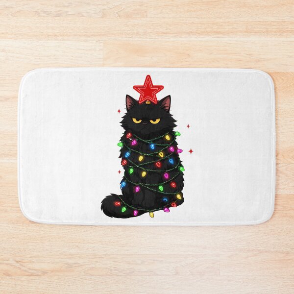 Item preview, Black Cat Christmas Lights designed and sold by UniTeeCo.