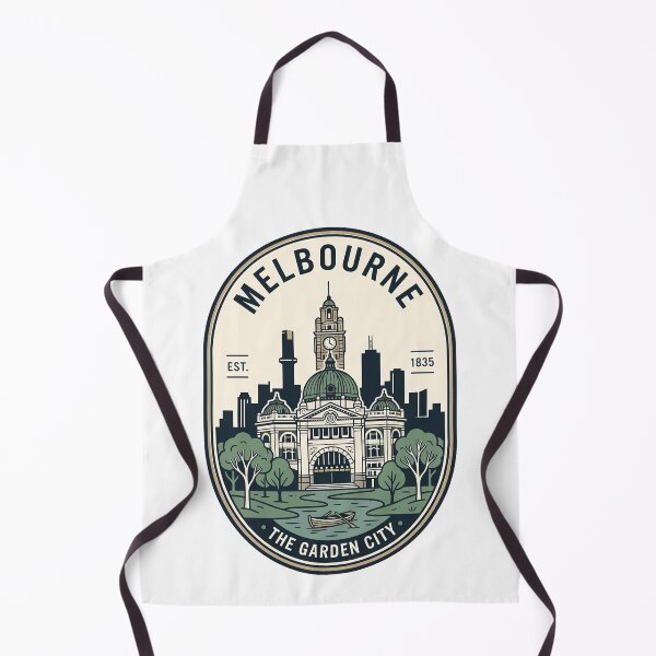 Item preview, Vintage Melbourne Australia Garden City Travel Badge designed and sold by k3rstman1.
