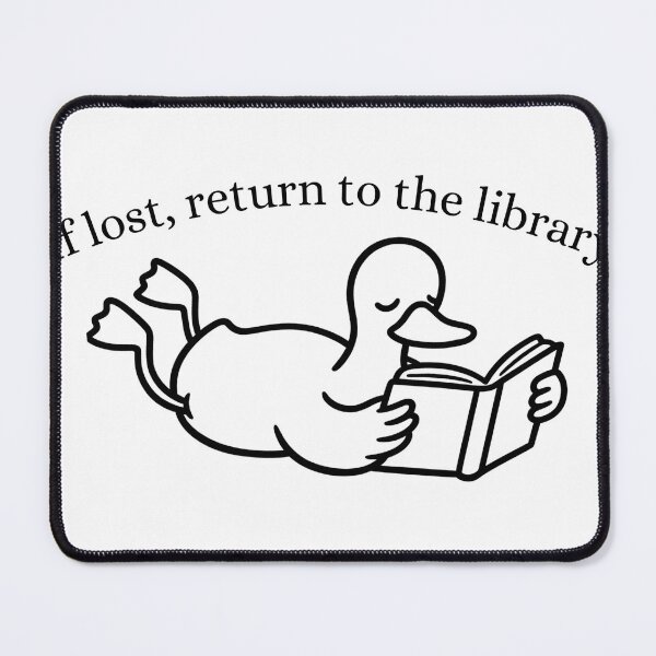 Item preview, If lost, return to the library designed and sold by Bookish Blossom.