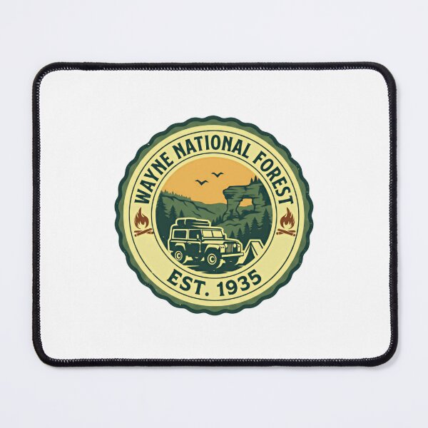 Item preview, Wayne National Forest Est. 1935 Ohio Camping Hiking Outdoor Explorer designed and sold by Simsimah26Parks.