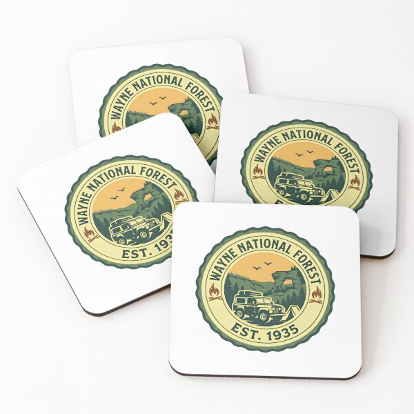 Item preview, Wayne National Forest Est. 1935 Ohio Camping Hiking Outdoor Explorer designed and sold by Simsimah26Parks.
