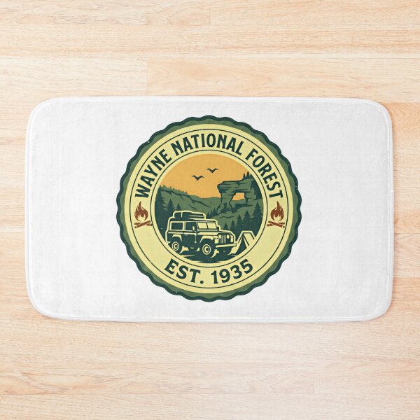 Item preview, Wayne National Forest Est. 1935 Ohio Camping Hiking Outdoor Explorer designed and sold by Simsimah26Parks.