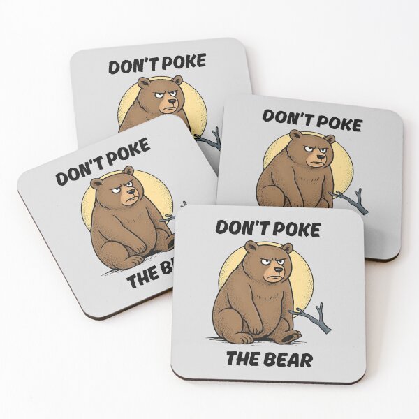 Item preview, don't poke the bear designed and sold by meesara.
