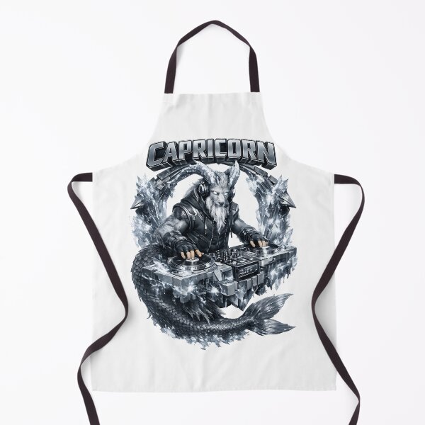 Item preview, Powerful Capricorn Sea Goat DJ Zodiac designed and sold by  ZenRave Designs.