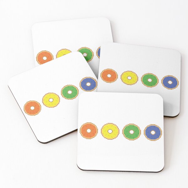Item preview, Questioning Pixel Pride Donuts designed and sold by Lilac-Cat.