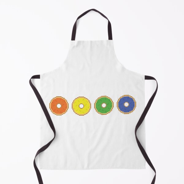 Item preview, Questioning Pixel Pride Donuts designed and sold by Lilac-Cat.