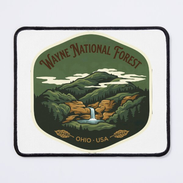 Item preview, Wayne National Forest Ohio Usa National Forest Nature Lover Hiking Camping designed and sold by Simsimah26Parks.