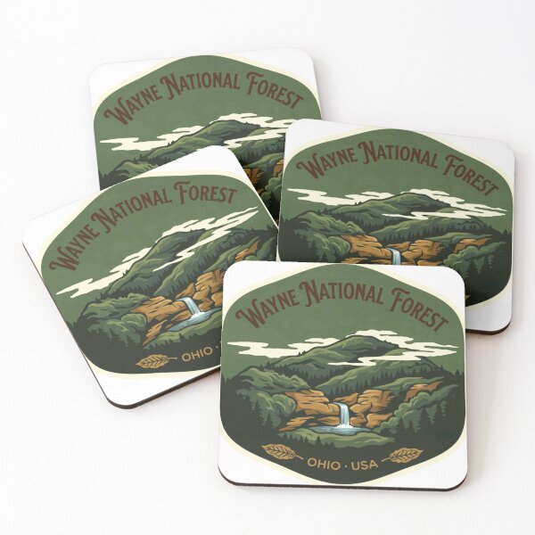 Item preview, Wayne National Forest Ohio Usa National Forest Nature Lover Hiking Camping designed and sold by Simsimah26Parks.